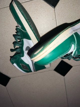 Nike Verde y Blanco Zapatillas
