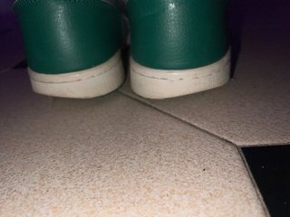 Nike Verde y Blanco Zapatillas