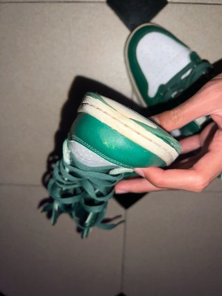 Nike Verde y Blanco Zapatillas