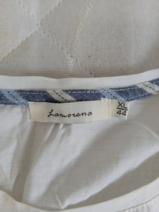 Camiseta blanca mujer