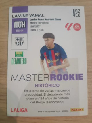 Colección cromos LAMINE YAMAL