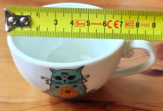 ⭐ Juego de café con gatitos y flores
