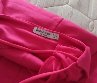 Vestido Stradivarius Rosa Talla S