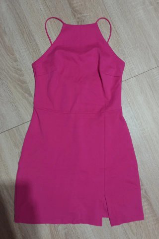Vestido Stradivarius Rosa Talla S
