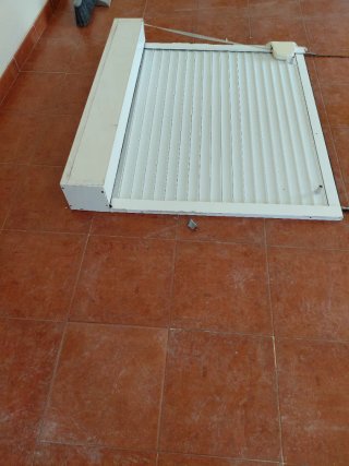 Persiana enrollable de aluminio 1.18 x 1,05