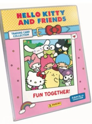 Álbum Hello Kitty + 2 sobres de cromos