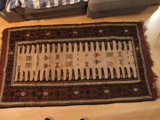 NO HAGO ENVÍOS  Kilim Kurdo Lana Koçan, Turquía