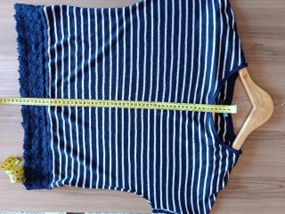 Jersey marinero con puntilla