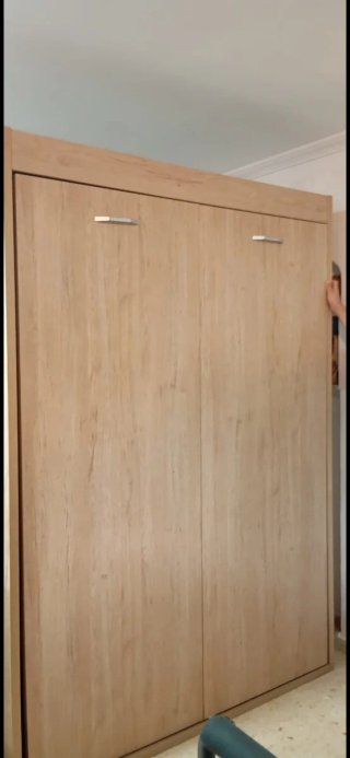Cama matrimonio abatible plegable
