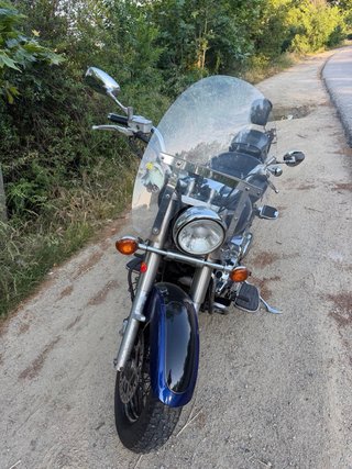 Yamaha Drag Star 1100 XVS Cruiser Azul