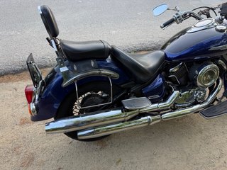Yamaha Drag Star 1100 XVS Cruiser Azul