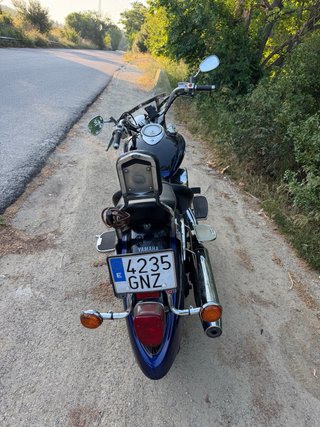 Yamaha Drag Star 1100 XVS Cruiser Azul