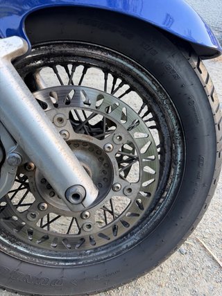 Yamaha Drag Star 1100 XVS Cruiser Azul