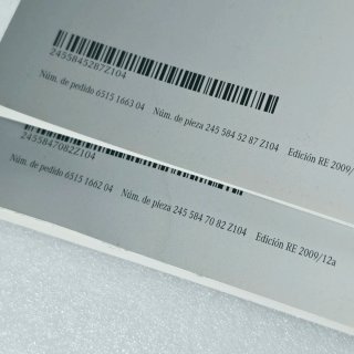 Instrucciones Mercedes B w245 español