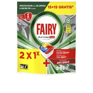 2 Packs Fairy Platinum Plus Limón 30 cápsulas