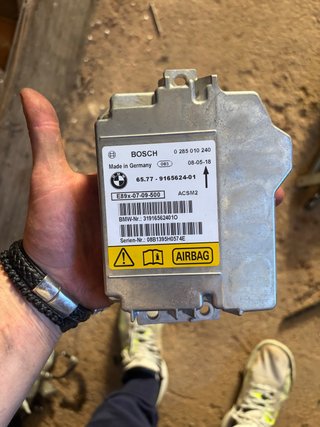 Módulo Airbag BMW ACSM2 65.77-9165624-01