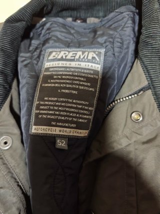 Chaqueta Moto Brema Talla 52