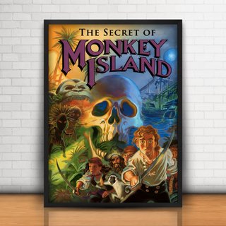 Póster The Secret of Monkey Island
