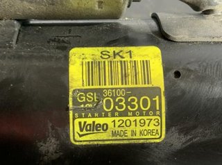 Motor arranque kia 3610003301 rio (yb) 1.2 59611