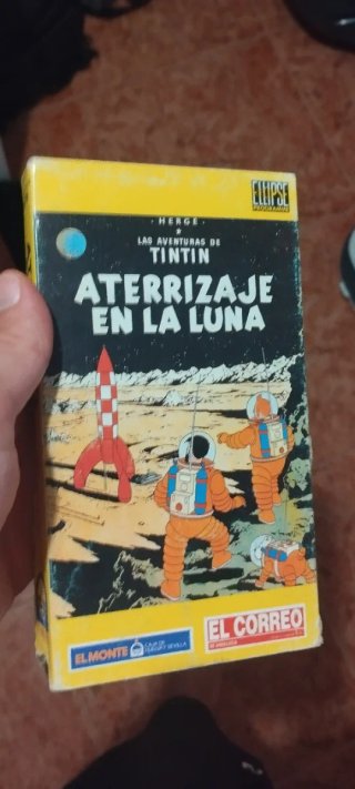 Lote 5 VHS Tintín El Correo