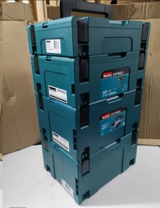 Conjunto de 4 maletines Makita makpac