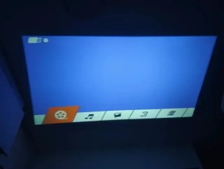 Proyector LED 720p Negro