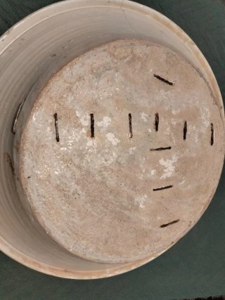 Antiguo Lebrillo Triana Cerámica Pintada