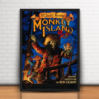 Póster Monkey Island 2: LeChuck's Revenge
