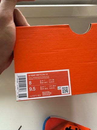 Nike Metcon 10 Naranja Talla 41