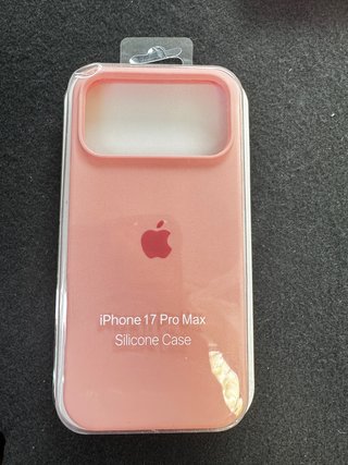 Funda Silicona Rosa Apple iPhone 17 Pro Max