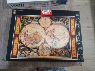 2 Puzzles Educa y Jigsaw de 1000 Piezas