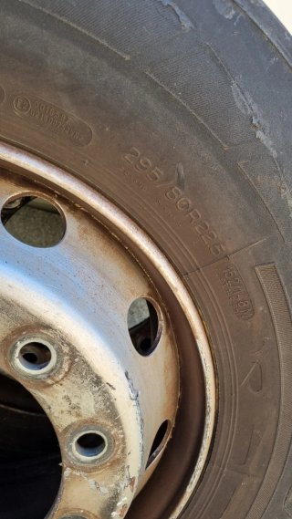 2 Ruedas delateras Camión 295/80 R22.5