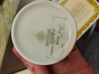 Tazas y platitos de porcelana Salvador Dalí