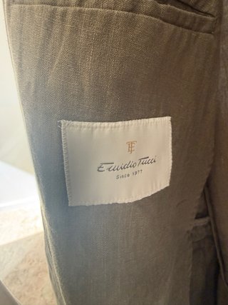 Americana 100% Lino Verde