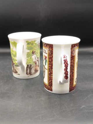 Set tazas mug porcelana inglesa