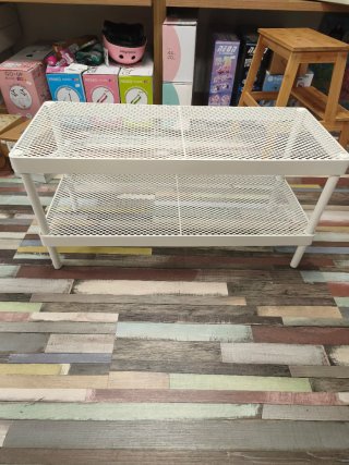 Zapatero Metálico Blanco Ikea
