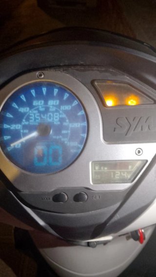 Moto SYM Symphony ST 125cc Blanca