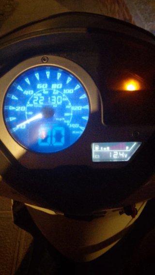 Moto SYM Symphony ST 125cc Blanca