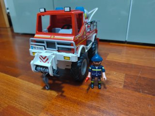 Camión Forestal Bomberos Playmobil