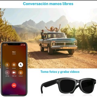 Gafas Inteligentes con Cámara y Traducción AI