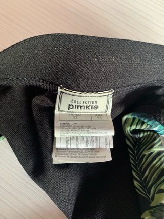 Bikini estampado tropical