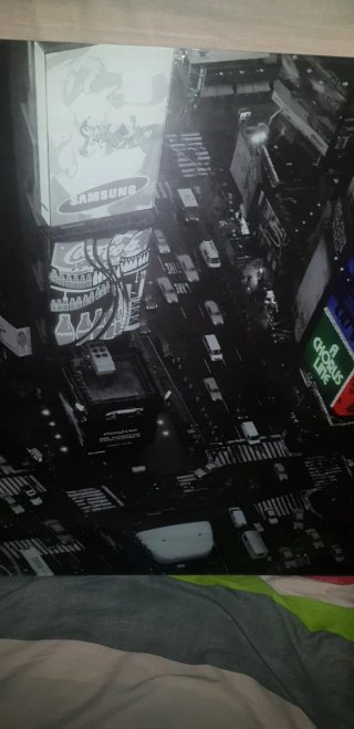 Cuadro Metacrilato Times Square
