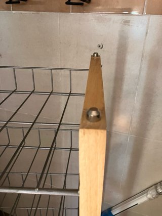 Zapatero Metálico y Madera
