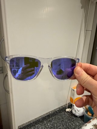 Gafas de sol Oakley pasta transparentes