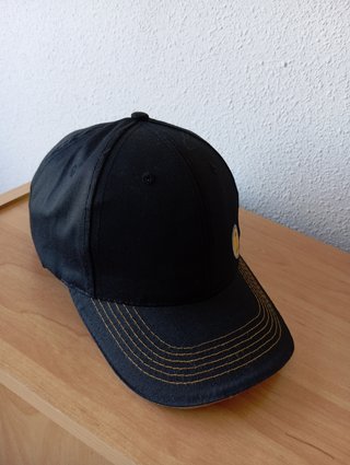 GORRA BEISBOL CON LA LETRA “I”, NUEVA NEGRA/AMARIL