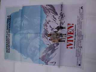 ESCUCHO OFERTAS !!!Póster película ¡Viven! (Alive)