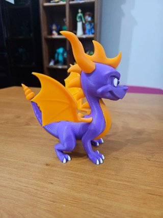 Figura 3D Spyro the Dragon Multicolor