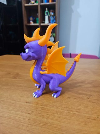 Figura 3D Spyro the Dragon Multicolor