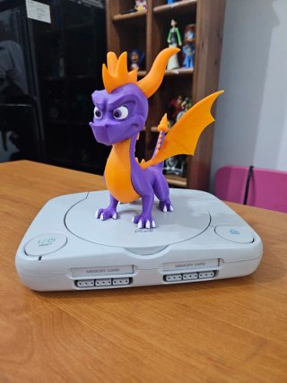 Figura 3D Spyro the Dragon Multicolor