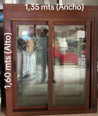 Ventana corredera 1,35 x 1,60 m